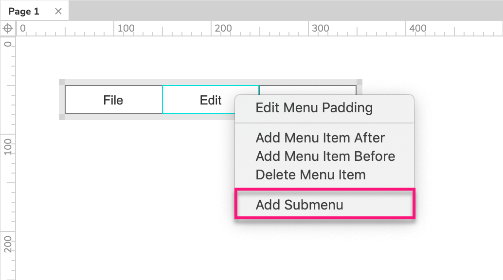 classic menu widgets: adding submenus