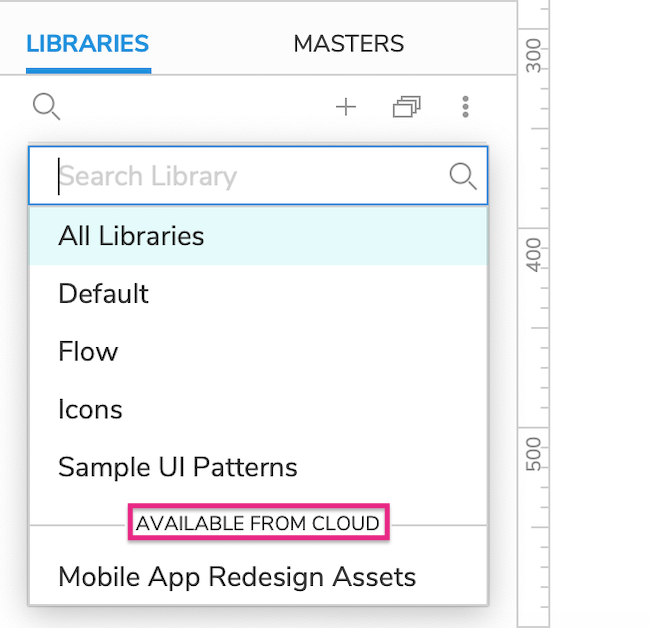 axure rp libraries